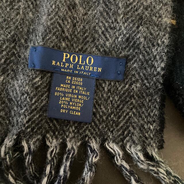 POLO RALPH LAUREN(ポロラルフローレン)のRalph Lauren  ウールマフラー メンズのファッション小物(マフラー)の商品写真