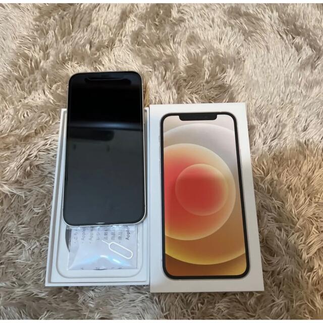 美品 SIMフリー iPhone12 64GB ホワイト- 美品 SIMフリー iPhone12 64GB ホワイト-