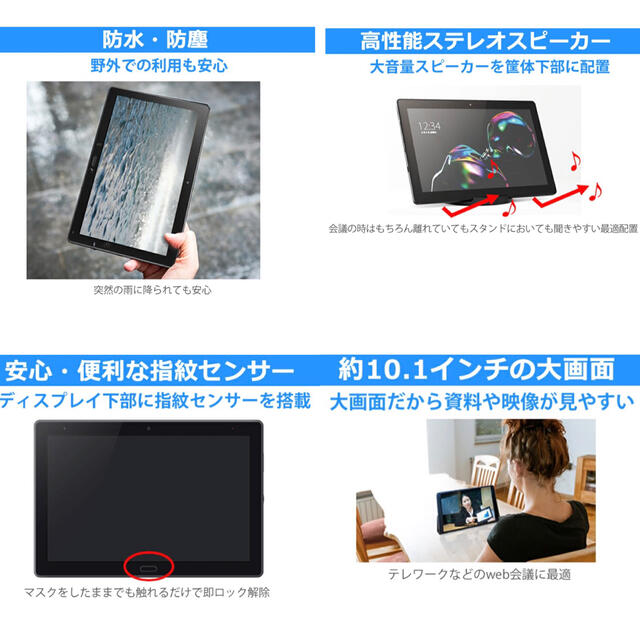 【新品未開封】シャープ AQUOS タブレット SH-T01 wifiモデル 1