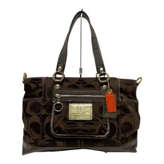 コーチ(COACH)のコーチ ハンドバッグ シグネチャー柄 14364(ハンドバッグ)