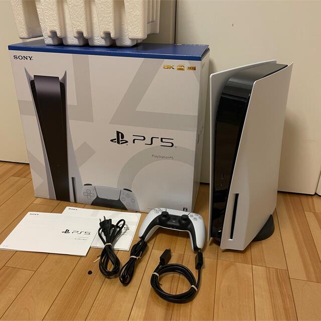 エンタメ/ホビー美品PS5本体 CFI-1100A01 プレステ5 PlayStation5