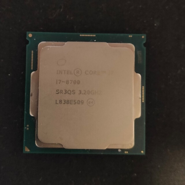 intel core i7-8700 【動作確認済み】 - PCパーツ