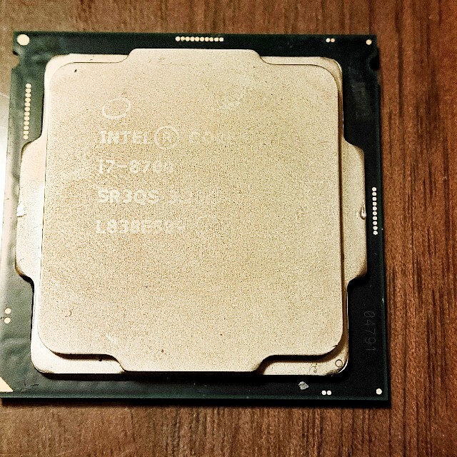 intel core i7-8700 【動作確認済み】の通販 by あふた's shop｜ラクマ