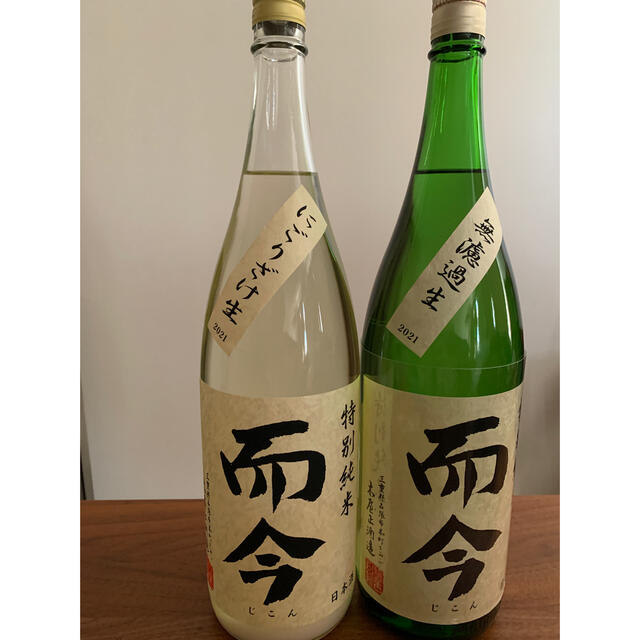 而今 一升瓶 特別純米 無濾過生 而今 一升瓶 特別純米 にごりざけ生