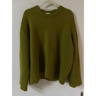 ザラ(ZARA)のzara ニット　セーター　ピスタチオ　グリーン　ザラ(ニット/セーター)