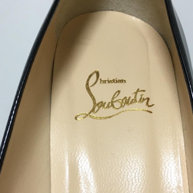 Christian Louboutin(クリスチャンルブタン)のクリスチャンルブタン パンプス 37 - 黒 レディースの靴/シューズ(ハイヒール/パンプス)の商品写真