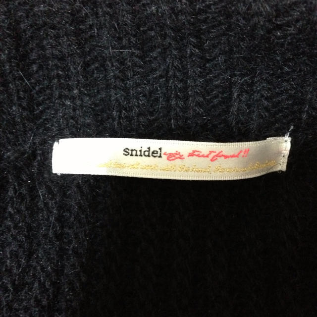 SNIDEL(スナイデル)のsnidelニットポンチョ♡ レディースのジャケット/アウター(ポンチョ)の商品写真