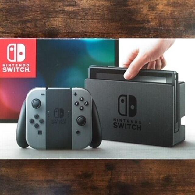 人気メーカー・ブランド Nintendo Switch - 【中古品】Nintendo Switch・本体グレー「初期版」 家庭用ゲーム機本体