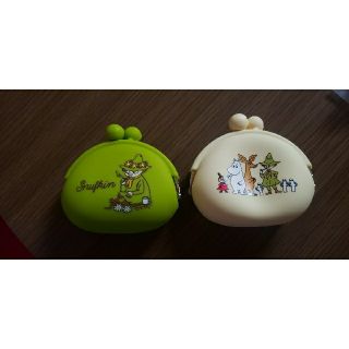 ふたご様、専用です(^-^)MOOMIN 　スナフキン　シリコンがま口小銭入れ(キャラクターグッズ)