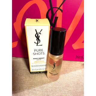 イヴサンローランボーテ(Yves Saint Laurent Beaute)のYSL イヴサンローラン ピュアショット ナイトセラム 7ml 新品(美容液)