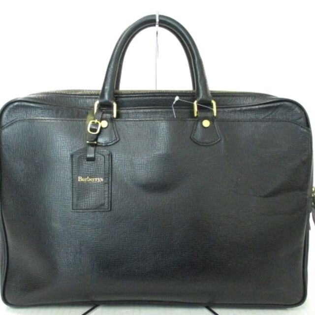 BURBERRY(バーバリー)のバーバリーズ ビジネスバッグ - 黒 レザー メンズのバッグ(ビジネスバッグ)の商品写真