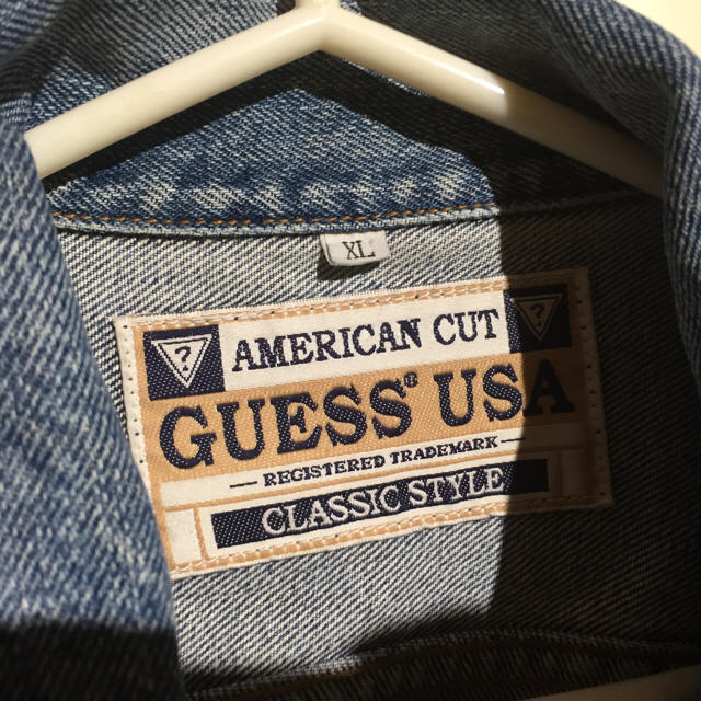 GUESS(ゲス)のGUESS ゲス デニムジャケット Gジャン 90s XL メンズのジャケット/アウター(Gジャン/デニムジャケット)の商品写真
