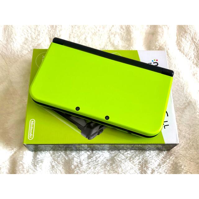 生産終了★Newニンテンドー3DS LL ライム×ブラック★美品