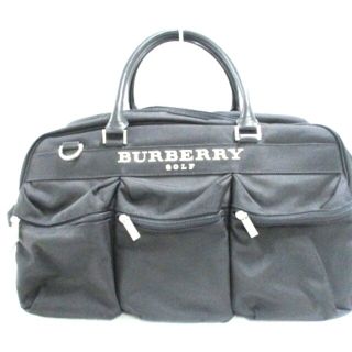 バーバリー(BURBERRY) ボストンバッグ(レディース)（ブラック/黒色系