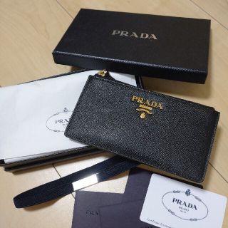 プラダ(PRADA)のプラダ PRADA サフィアーノ フラグメントケース カードケース(財布)