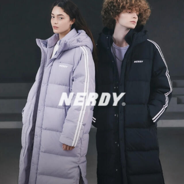 NERDY NY Long down Jaket nerdy 韓国 ロングダウン