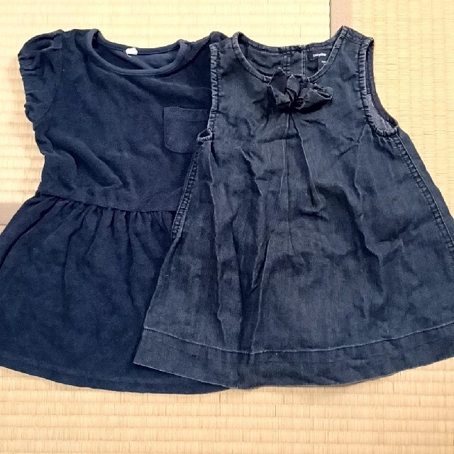 babyGAP(ベビーギャップ)の☆値下げ☆babyGAP【110】ワンピース　★おまけ付き★ キッズ/ベビー/マタニティのキッズ服女の子用(90cm~)(ワンピース)の商品写真