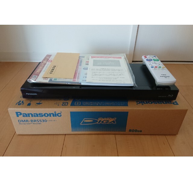 ブルーレイレコーダー Panasonic DIGA DMR-BRS530 即発送