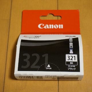 キヤノン(Canon)の【新品・未使用】Canon BCI-321 BK 純正(PC周辺機器)