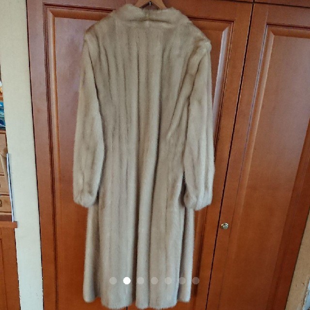 [毛皮] パールミンク ロングコート レディースのジャケット/アウター(毛皮/ファーコート)の商品写真