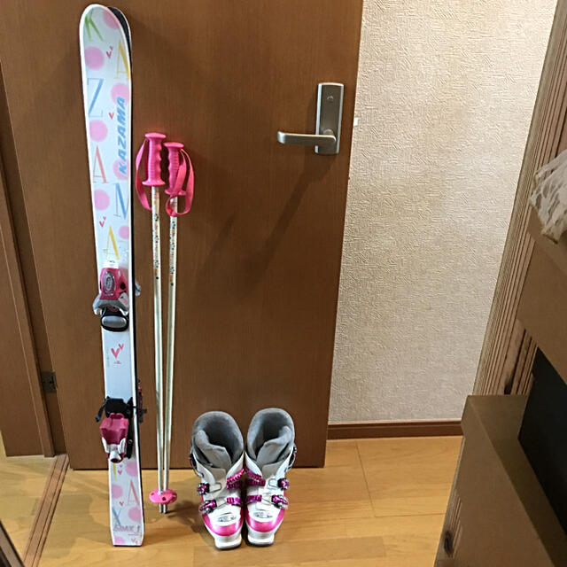 子供　スキーセット　120 スポーツ/アウトドアのスキー(板)の商品写真