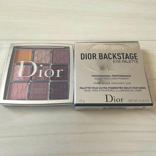 ディオール(Dior)の未使用品Diorディオールバックステージアイパレット002クールアイシャドウ(アイシャドウ)