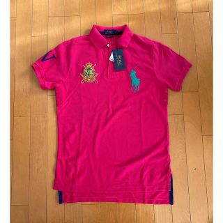 ポロラルフローレン(POLO RALPH LAUREN)のラルフローレン　CUSTOM FITポロシャツ S /170/92 新品タグ付(ポロシャツ)