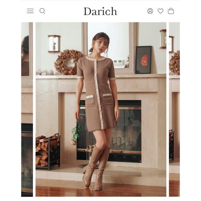 Darich ワンピース 半袖 レディースのワンピース(ミニワンピース)の商品写真