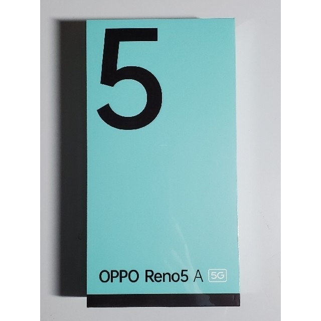 スマートフォン/携帯電話【新品・未開封】OPPO Reno5 A Y!mobile版　シルバーブラック