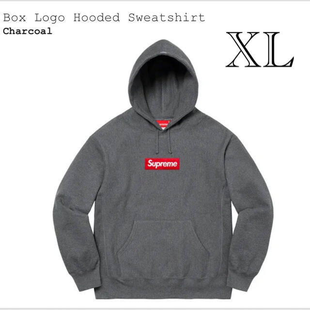 Supreme Box Logo Hooded Sweatshirt / XL - パーカー