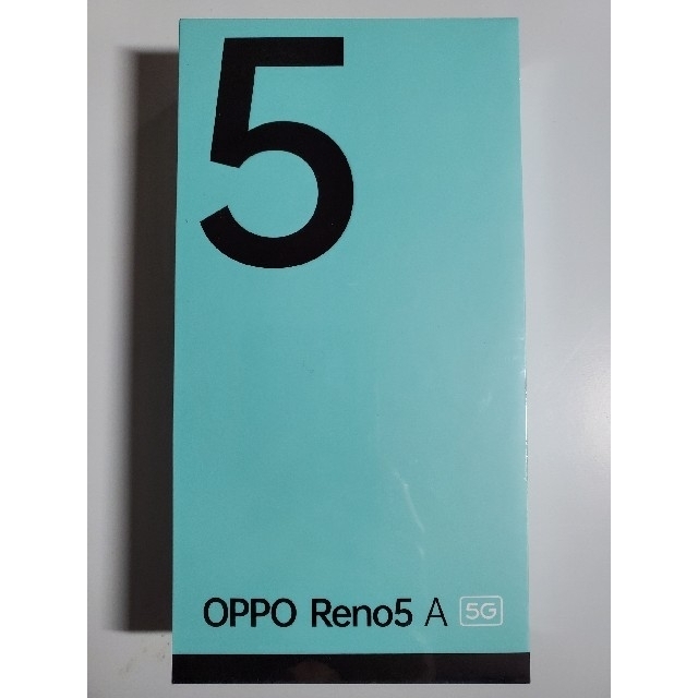 新品未開封 ワイモバイルOPPO Reno5 A A101OP アイスブルー