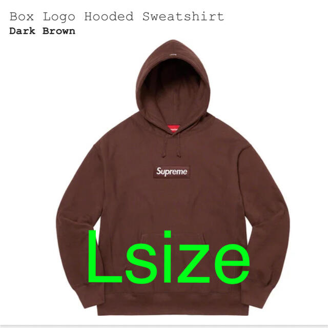 【21AW】Supreme Box Logo Hooded Sweatshirt