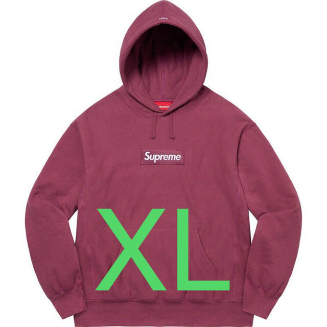 【XL】Supreme Box Logo Hooded Sweatshirt