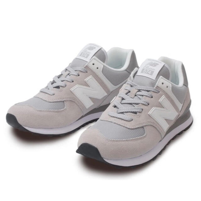 待望の再入荷! new balance ニューバランス 574 グレー 23.5 - 通販