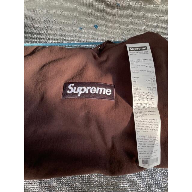 supreme box logo hooded sweatshirt