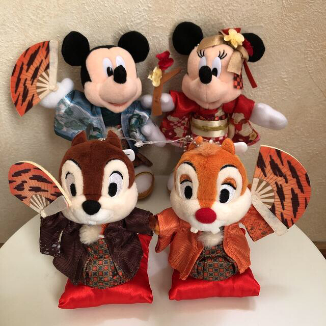 ディズニー　お正月　ぬいばセット