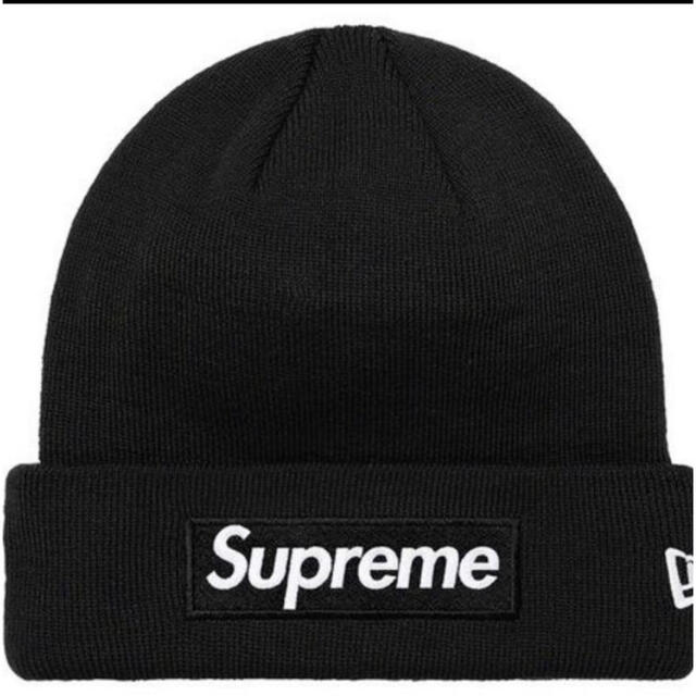 Supreme New Era Box Logo Beanie Black 