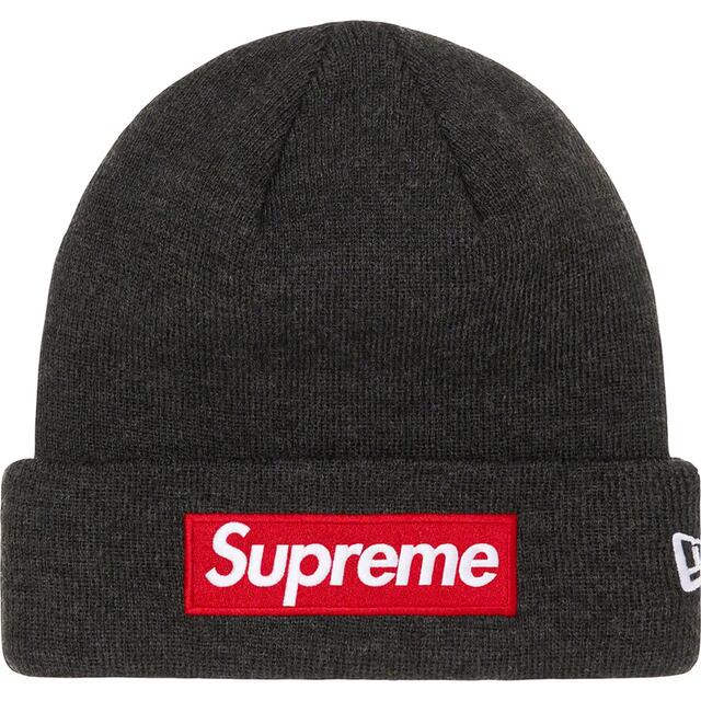 New Era® Box Logo Beanie charcoalニット帽/ビーニー