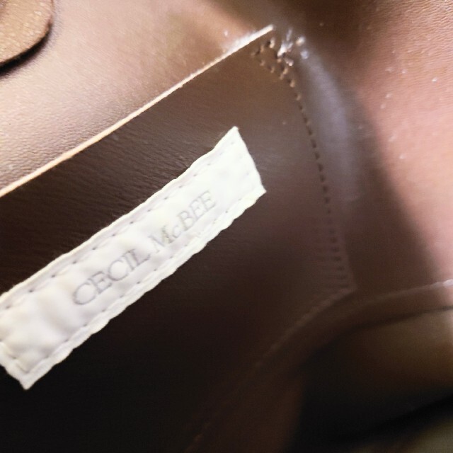 CECIL McBEE(セシルマクビー)のCECIL McBEE バケツショルダーバッグ レザー レディースのバッグ(ショルダーバッグ)の商品写真