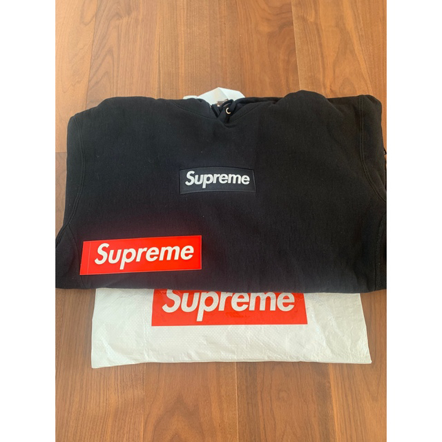 supreme Box Logo Hooded Sweatshirt Lメンズ