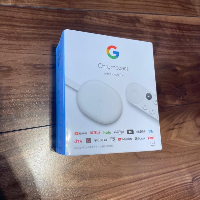 新品未開封　chromecast with google TV