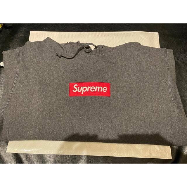 トップスSupreme Hooded Sweatshirt BoxLogo M