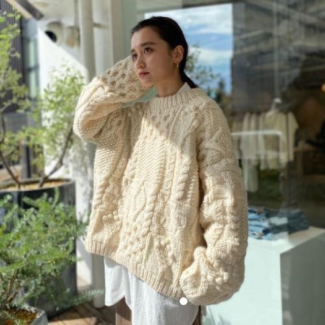 TODAYFUL トゥデイフル Pattern Hand Knit