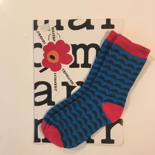 マリメッコ(marimekko)のmarimekko キッズ靴下 18-19cm(靴下/タイツ)