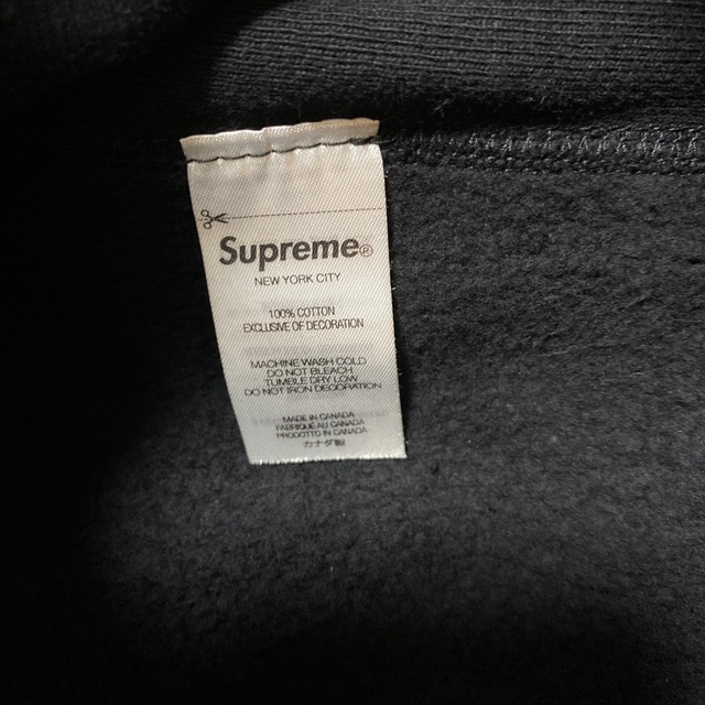 Supreme Box Logo Hooded Sweatshirt black