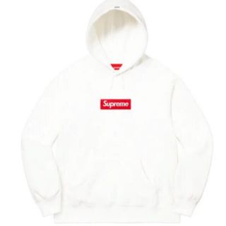 シュプリーム(Supreme)のSupreme Box Logo Hooded Sweatshirt 白 (パーカー)