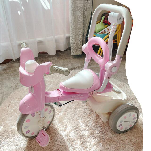 ami様専用☆iimo TRICYCLE イーモ トライシクルナンバー02三輪車 キッズ/ベビー/マタニティの外出/移動用品(三輪車)の商品写真