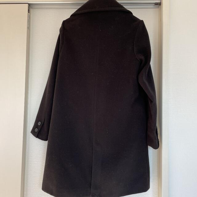 チェスターコート ブラック レディースのジャケット/アウター(チェスターコート)の商品写真