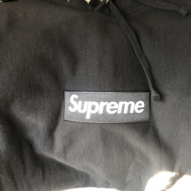 Supreme - XL Supreme Box Logo Hooded 黒 BLACK