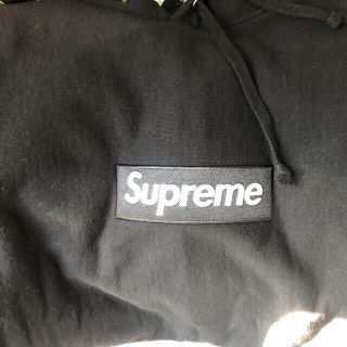 シュプリーム(Supreme)のXL Supreme Box Logo Hooded 黒 BLACK(パーカー)